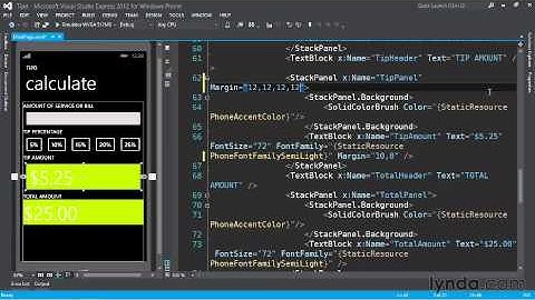 Windows 8 Phone Application Development-10 Calculating Bills (margins)