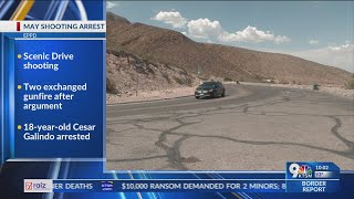Teen arrested in shooting along Scenic Drive