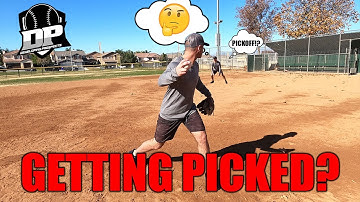 How to read a pitchers pickoff move! (Don’t ever get picked off again!!)