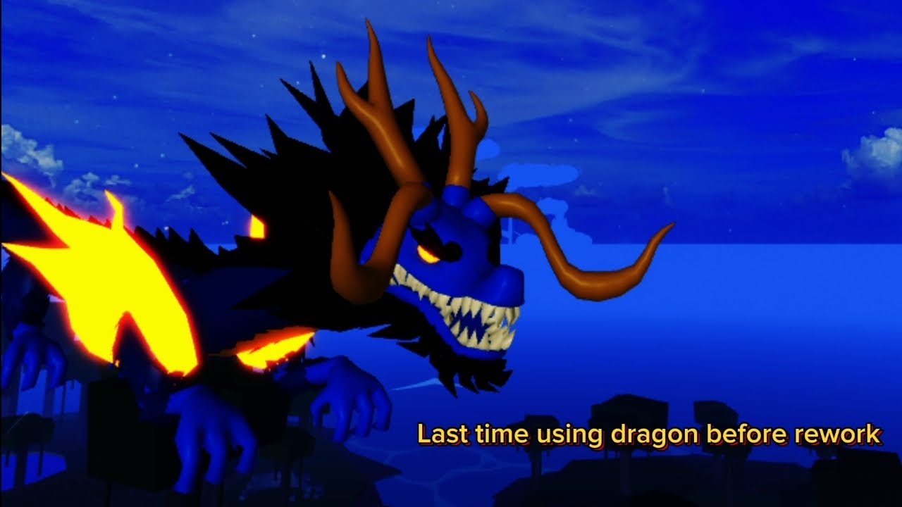 Blox Fruit Last time using dragon before rework - YouTube