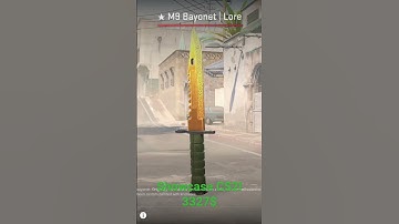 M9 Bayonet | Lore in Counter Strike 2 🔫🔥#cs2 #counterstrike #counterstrike2 #csgo #skin