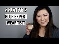 sisley paris blur expert powder wear test