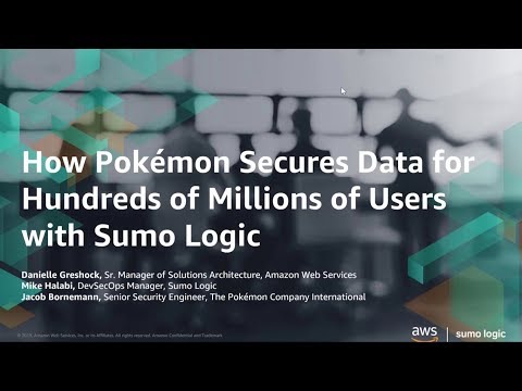 How Pokémon Secures Data for Hundreds of Millions of Users with Sumo Logic