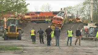 No Injuries After Train Derailment In East Aurora