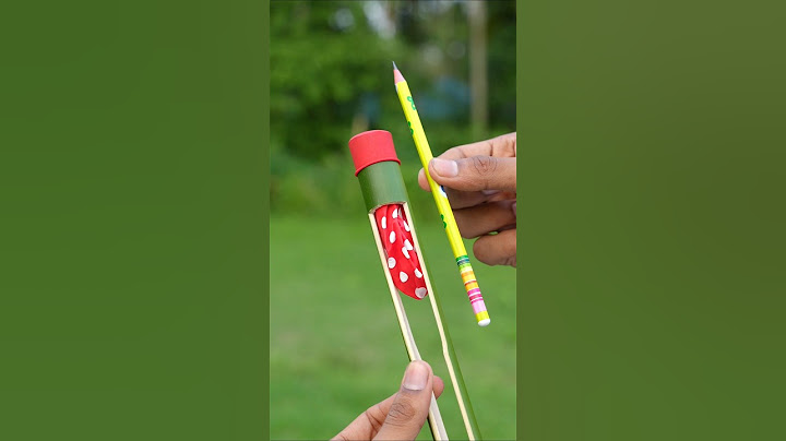 DIY Bamboo Creations with pencil and Clour balloone Slingshots #Diy #Slingshots #Bamboo #Bambooart