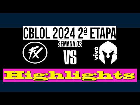 FLUXO VS VIVO KEYD | CBLOL 2024 | Highlights
