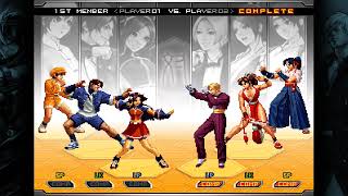 The King of Fighters 2002 Unlimited Match (PC) Arcade/Team Play as Psycho Soldier Team