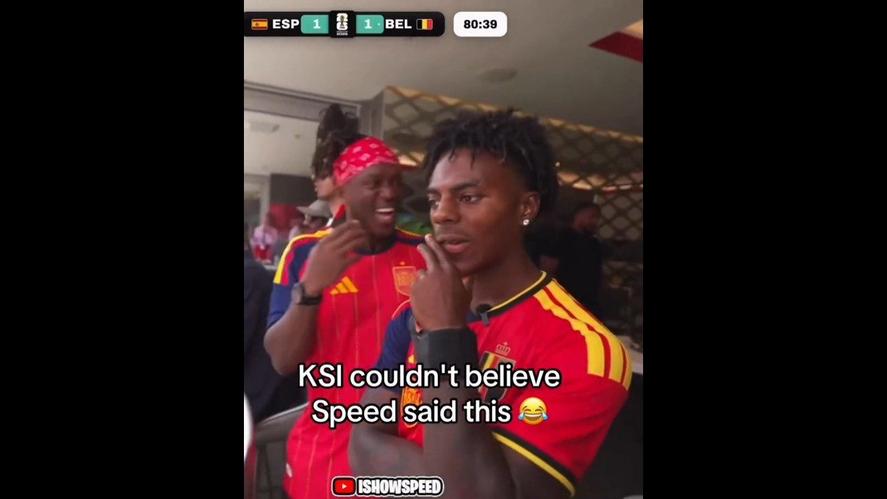 KSI Couldn't Believe Speed Said This 😭