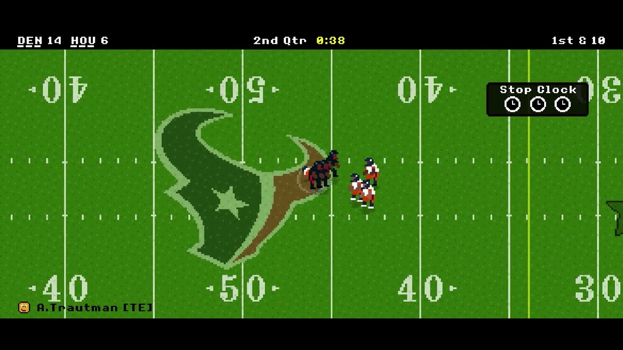 NFL Retro Bowl’26 Denver Broncos(11-7) vs Houston Texans(10-8)(2026 AFC Divisional Round)
