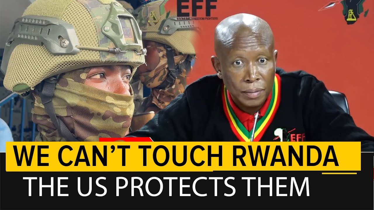 Малема: «Руанда находится под защитой США и Израиля, чтобы уничтожить Конго».