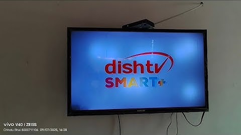 Dish d2h Box software update or first time installation 