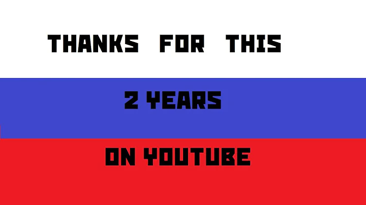 SPECIAL 2 YEARS ON YOUTUBE - THANKS