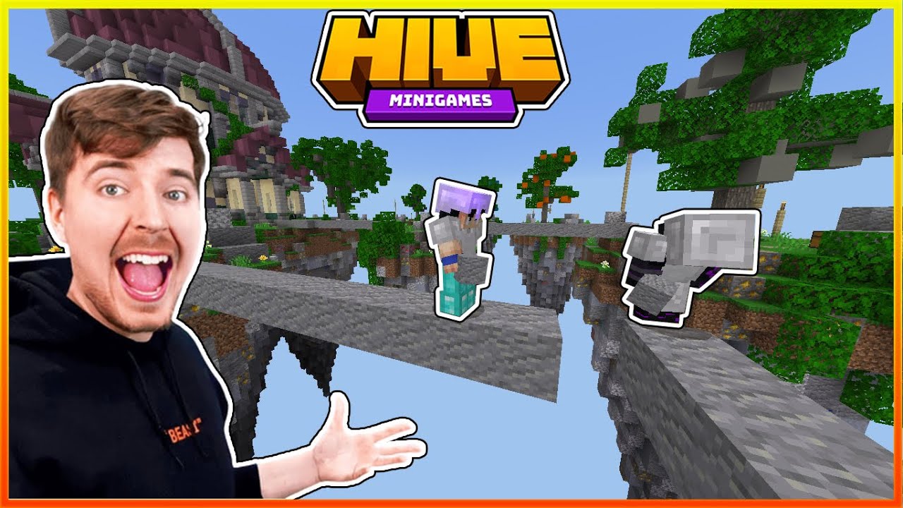 Hive Skywars Clips I got from MrBeast - YouTube
