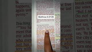 Matthew 5:27-28