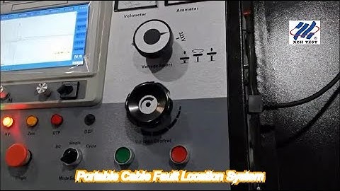 high voltage cable fault locator xzh test portable cable fault location system