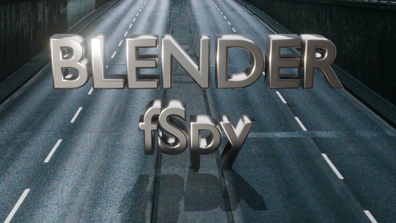 Transformando imagem em 3D (Projeção) com Blender e fSpy - YouTube