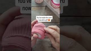 Adorable DIY Baby Gift | Sock Cupcake Tutorial #shorts #babygift #sockcupcake #SummerOnShorts #craft