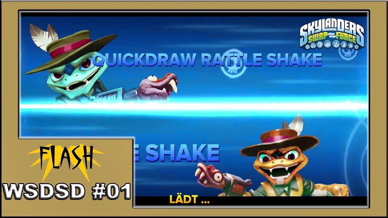WSDSD #01 Flash TV presents. Quick Draw Rattle Shake vs Rattle Shake ...