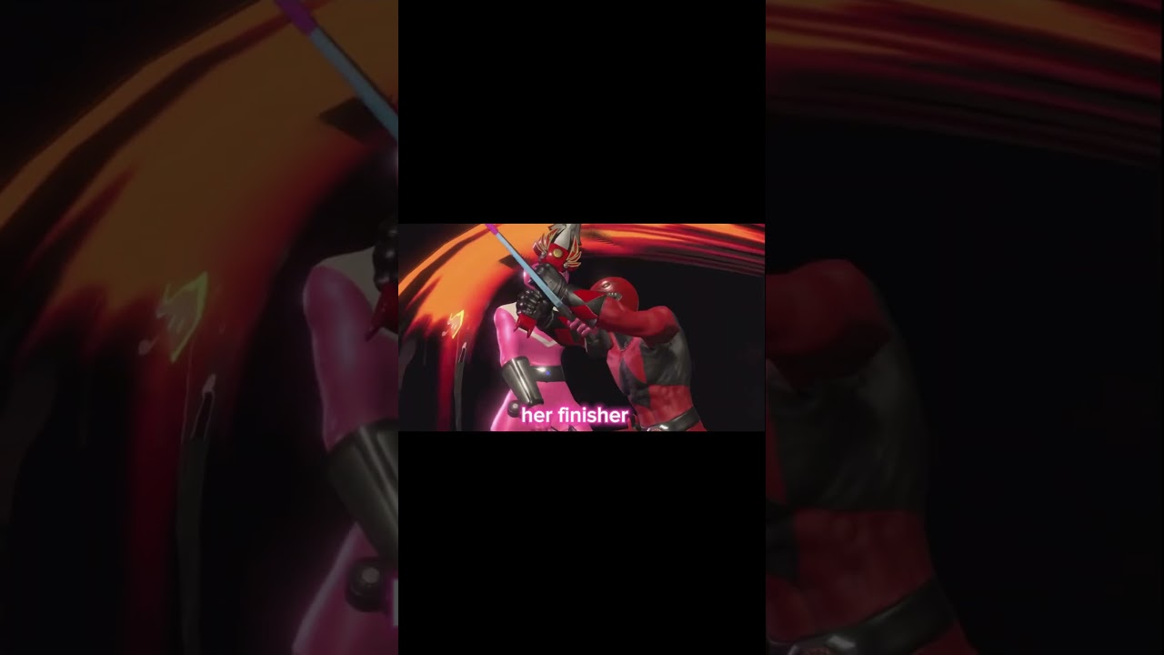 The reason to pick Jen Scott! Pink time force ranger! 