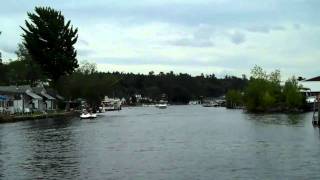 Through the Weirs Channel to Paugus Bay