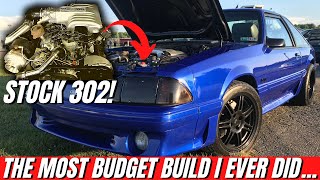 Can A Bone Stock 302 Make 500 Hp On A Budget? Turbo Fox Body Mustang