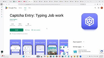 Is Captcha Entry legit Typing Job work app or Scam. Captcha Entry App Withdraw & Review