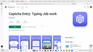 Is Captcha Entry legit Typing Job work app or Scam. Captcha Entry App Withdraw & Review screenshot 2