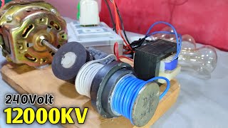 Most Powerful Free Energy 240V-12Kv With Fan Motor Magnet