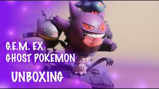 G.E.M. EX Ghost Pokemon Megahouse Unboxing & Review