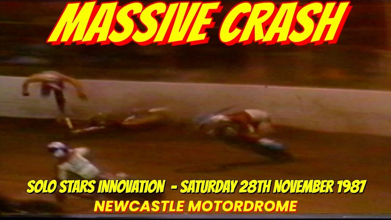 Solo Stars Invitation Newcastle Motordrome 28th Nov 1987