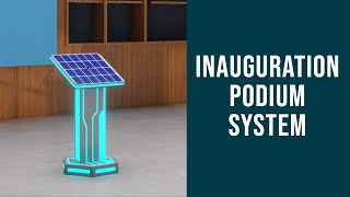 Inauguration Podium System | Event Technology | MakerMan by MakerMan 946 views 2 years ago 2 minutes, 54 seconds