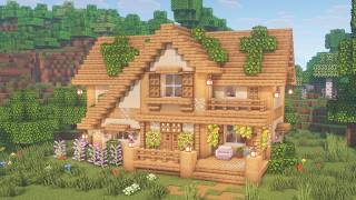 [Minecraft] 🌿🌼 Aesthetic Cottagecore House Tutorial