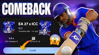 😱 EA Cricket 27 Finally Here?! | ICC x EA Sports 🤯 New Cricket Game Coming Soon?! screenshot 1