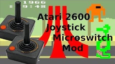Atari 2600 Joystick microswitch mod