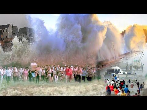 Typhoon Doksuri Hits China causing floods and landslides, Over 40,000 evacuated from Beijing