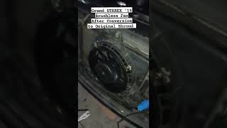 Grand STAREX Brushless Fan Upgrade, Original Setting Automatic On Off same to Original #jayzgarage