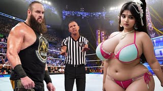 🔥WWE 2K24 - Braun Strowman vs Sara Singh : WWE2K Jun 5, 2024