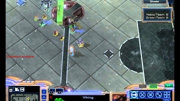 Starcraft 2 Starstrikers 5v5 Game 1 Part 2