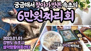 바가지 도시 속초?저도 ‘6만원어치’회 먹었습니다.속초여행 전 시청필수!사람들이 잘 모르는 가성비 회센터 설악항,호구호갱걱정 끗!