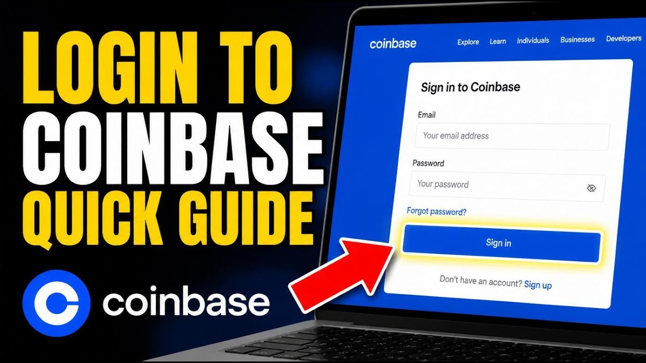 How to login to Coinbase - Quick Tutorial - YouTube