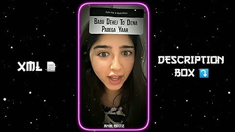 NEW CUTE GIRL SONG XML FILE 🥵||😘 ALIGHT MOTION VIDEO XML FILE💥||🎁#xml #trending @anik_editz69