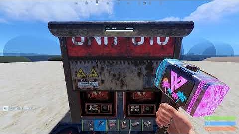 NEW RUST VENDING MACHINE UNLOOTABLE LOOT ROOM META !