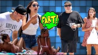 Funny Wet Fart Prank At The Beach With The Sharter Pro