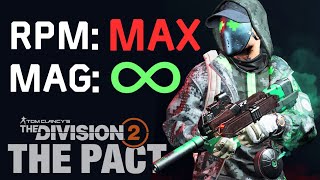 BEST SOLO SMG BUILD! Chatterbox MELTS Legendary (The Division 2)