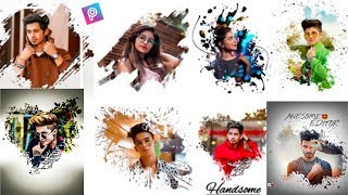 PicsArt Splash Effect photos EDITING|| Splash color tricks photo editing Step by Step  in Hindi screenshot 5