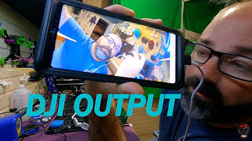 DJI Goggles video output to your Android Phone Digiview App FREE!!!! Bypass DJI Controller ..(*￣０￣)ノ