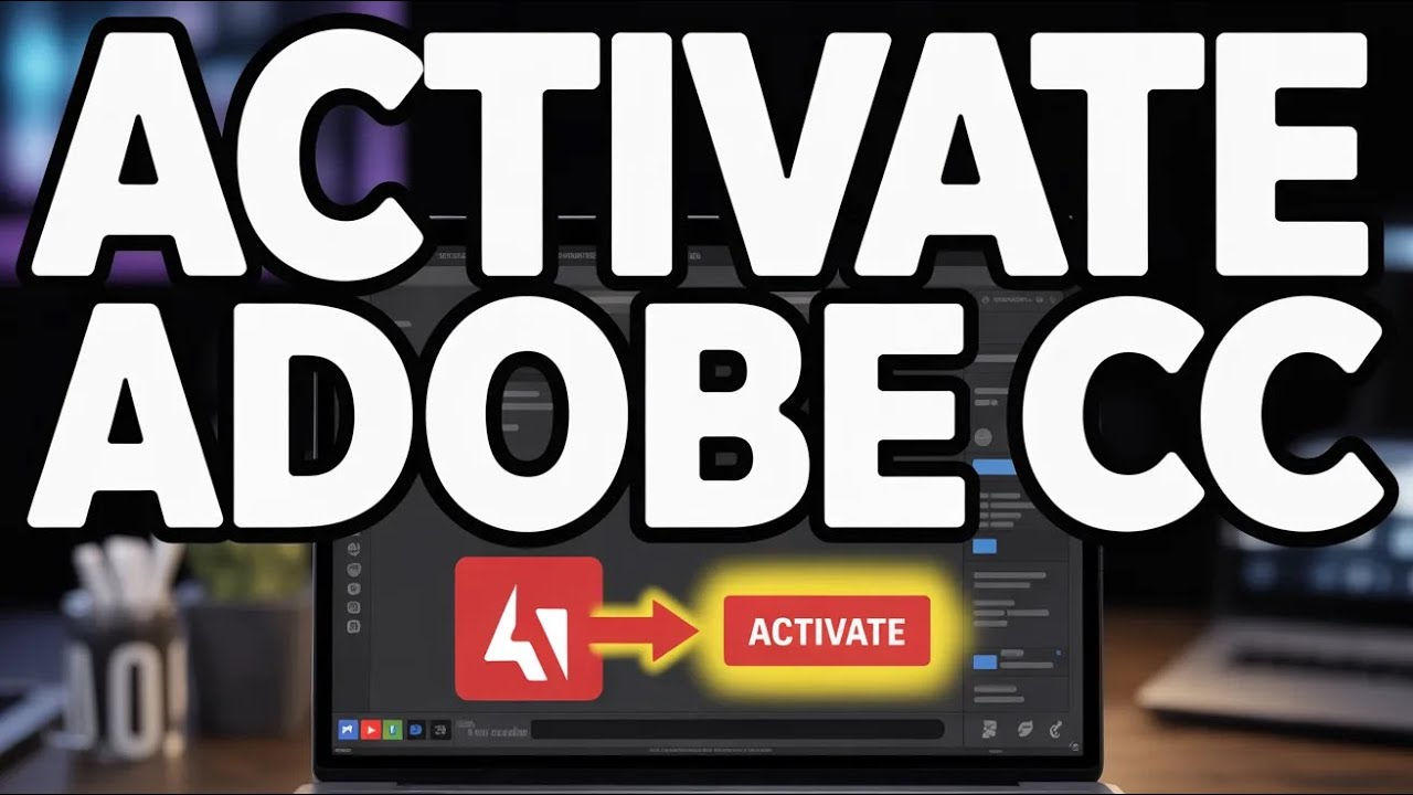 How to activate Adobe Creative Cloud - Full Tutorial - YouTube