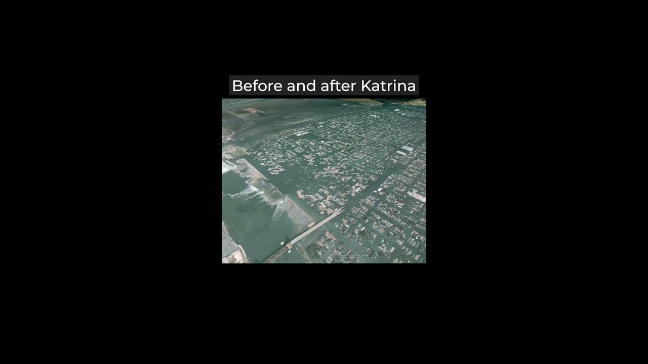 Before And After Hurricane Katrina In New Orleans Weather