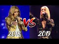 Céline Dion - 2018 Vs. 2019 Live BELTING Battle! (G4-C6)