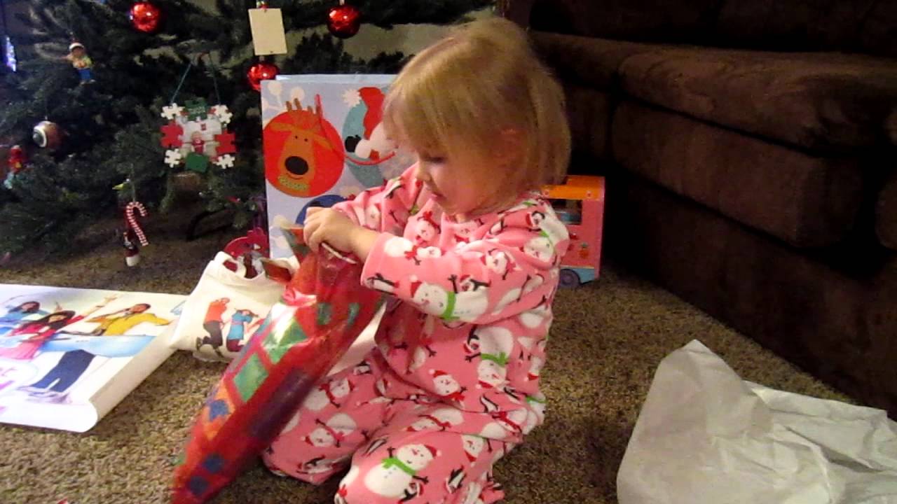 Samantha's Christmas gift...tickets to the Fresh Beat Band concert.